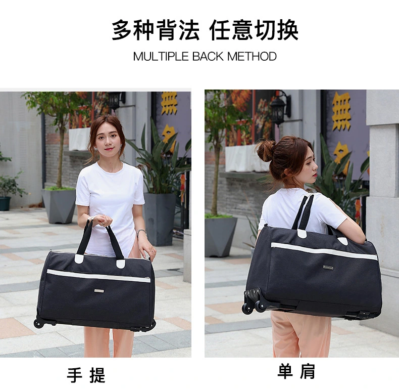 Large-capacity travel bags, waterproof handle bags, business carry-on suitcases, lightweight student accommodation luggage bags, handle storage bags detail image 9