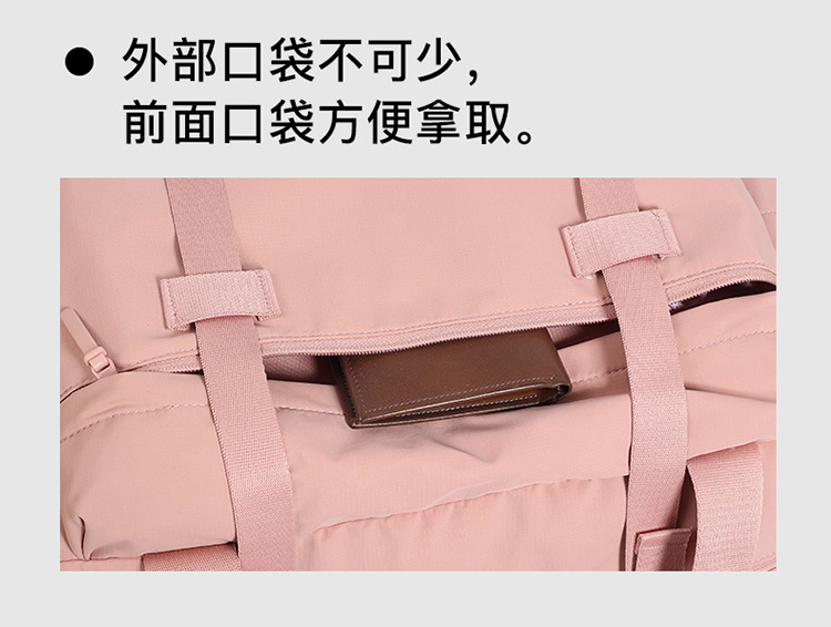 Large-capacity hand-held travel bag, sports and fitness bag, versatile lightweight luggage bag for both men and women, business trip and travel storage bag detail image 16