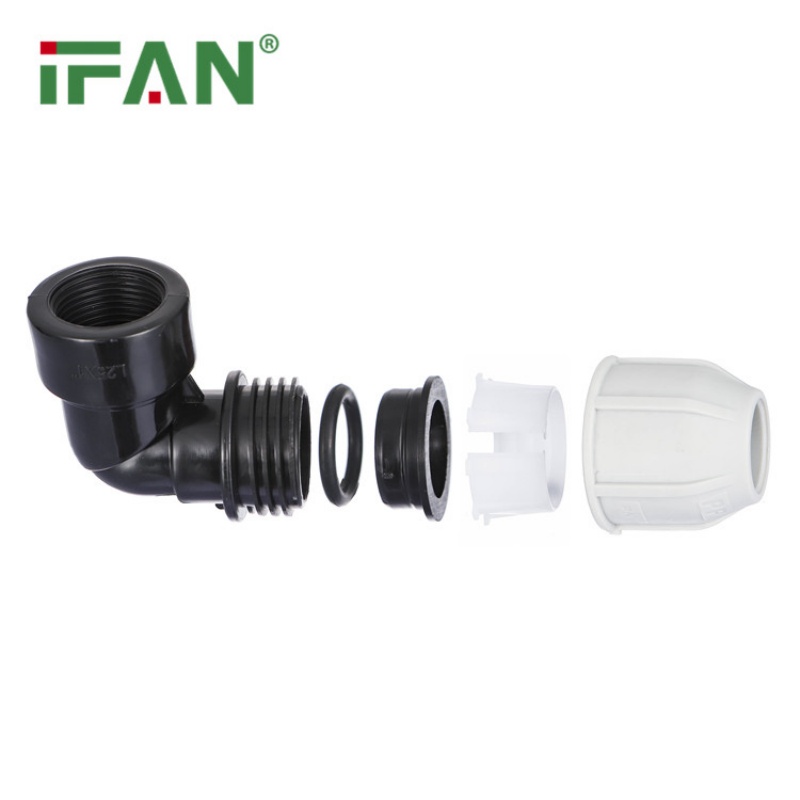 Automated IFAN PP Quick-Connect Female Threaded Elbow Item Picture