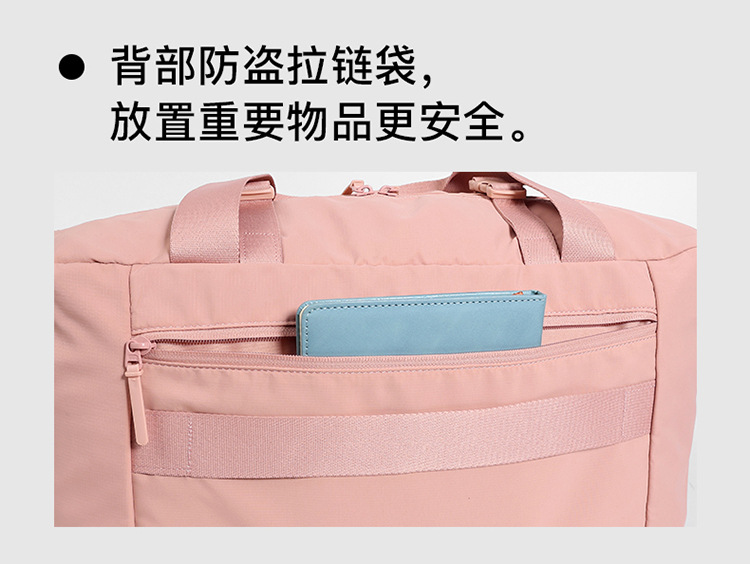 Large-capacity hand-held travel bag, sports and fitness bag, versatile lightweight luggage bag for both men and women, business trip and travel storage bag detail image 15