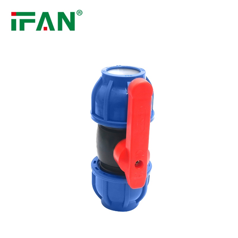 IFAN PP Quick-Connect Ball Valve with Red Long Handle Application Scenario