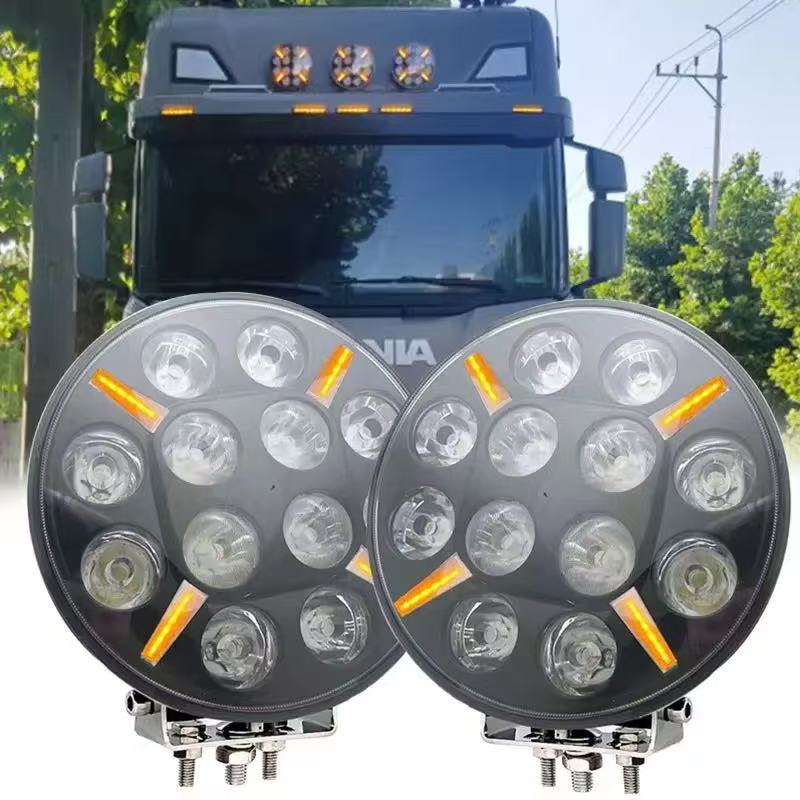 Camión luz LED volvo luz de camión euro reflector luz antiniebla luz de techo luz amarilla luz blanca comercio exterior rusia Item Picture