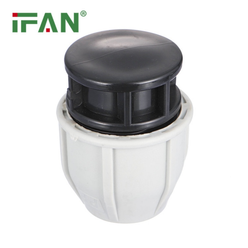 Detachable White IFAN PP Quick-Connect End Cap Specification image