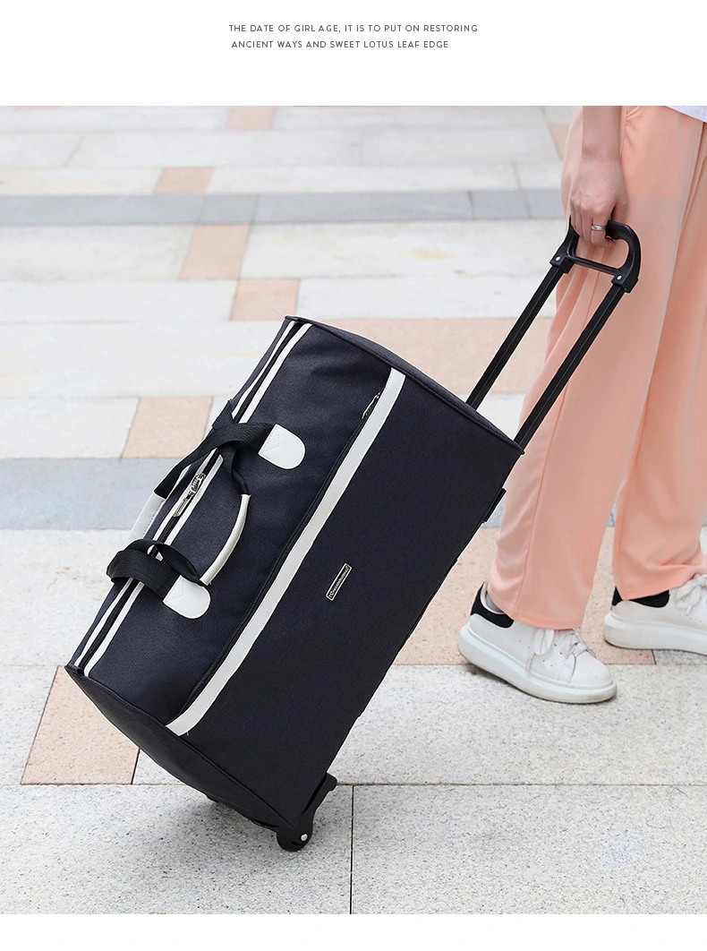 Large-capacity travel bags, waterproof handle bags, business carry-on suitcases, lightweight student accommodation luggage bags, handle storage bags detail image 10