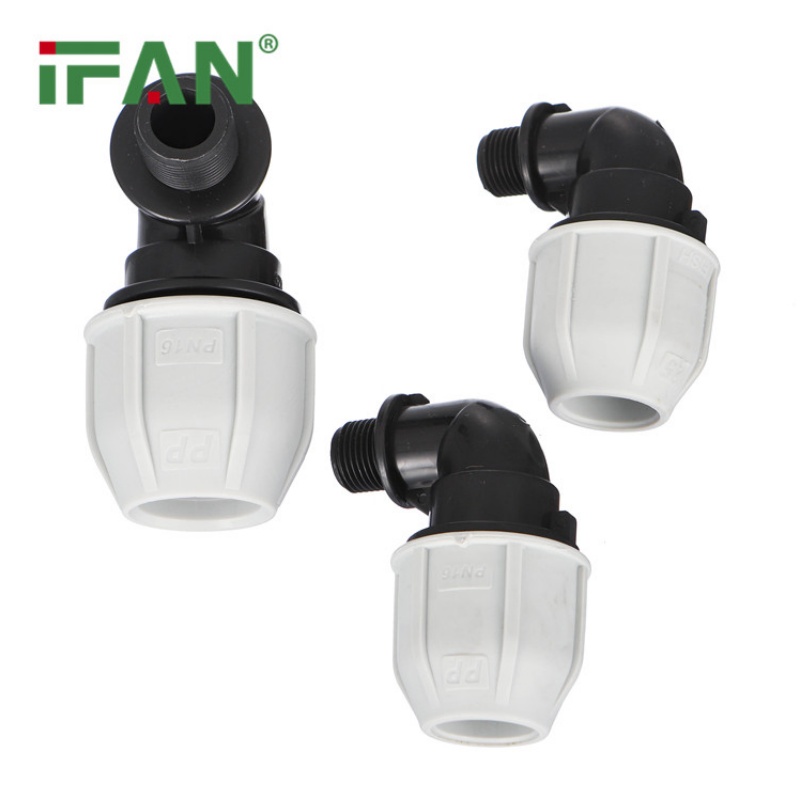 Customizable OEM IFAN PP Quick-Connect Male Thread Elbow Application Scenario