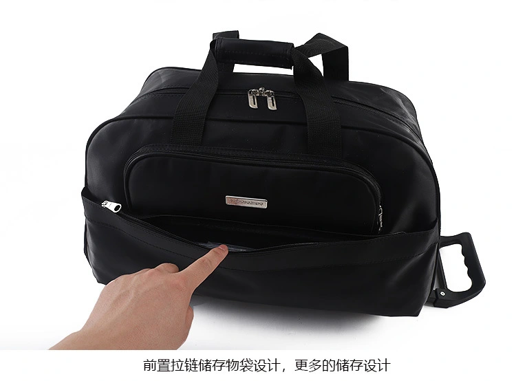 Trendy women's lightweight handle bag, short trip handbag, men's business trip, boarding foldable luggage bag detail image 10