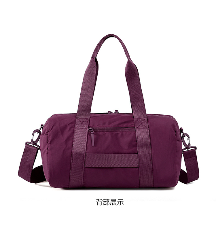 Fashionable sports and fitness bag with dry and wet separation, multi-functional luggage storage bag, hand-held crossbody carry-on travel bag, fitness bag detail image 6
