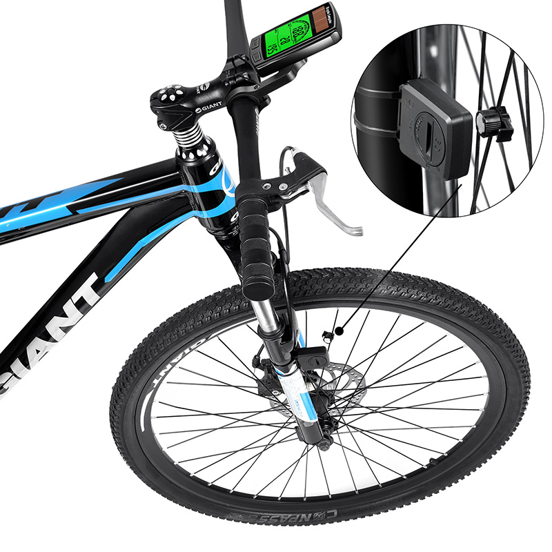 289 Wired speedometer, bicycle wireless speedometer, large screen in both Chinese and English, waterproof mountain bike speedometer, odometer, speed meter Item Picture