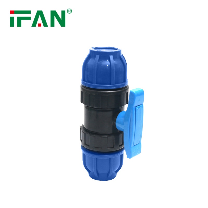 Wholesale IFAN PP Quick-Connect Double-Union Ball Valve details Picture