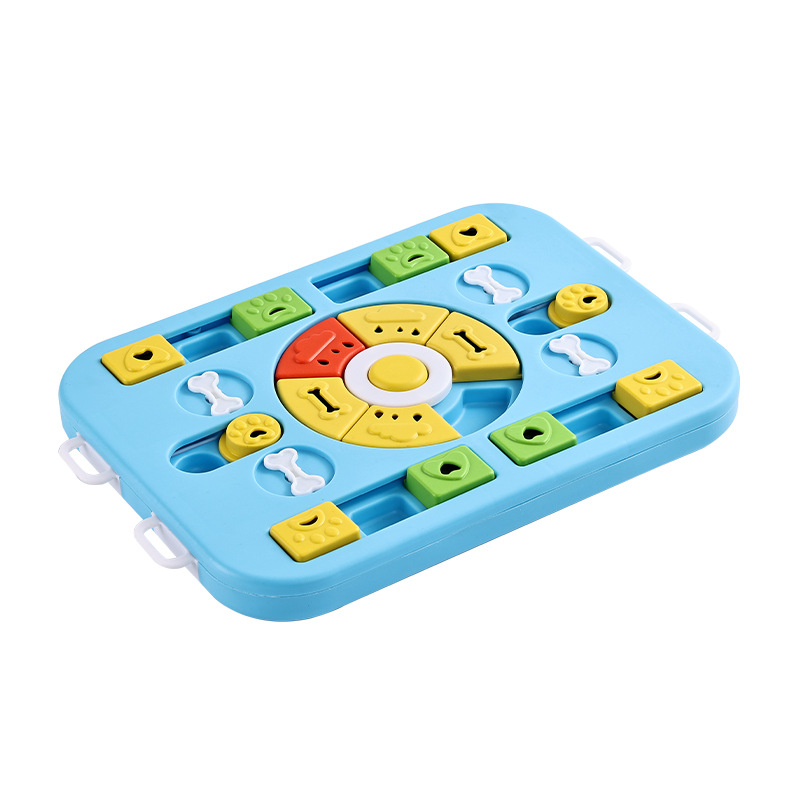 The cross-border best-selling dog toy has been upgraded to a square pet educational feeder, cat toy, cat bowl, dog bowl and pet supplies Item Picture