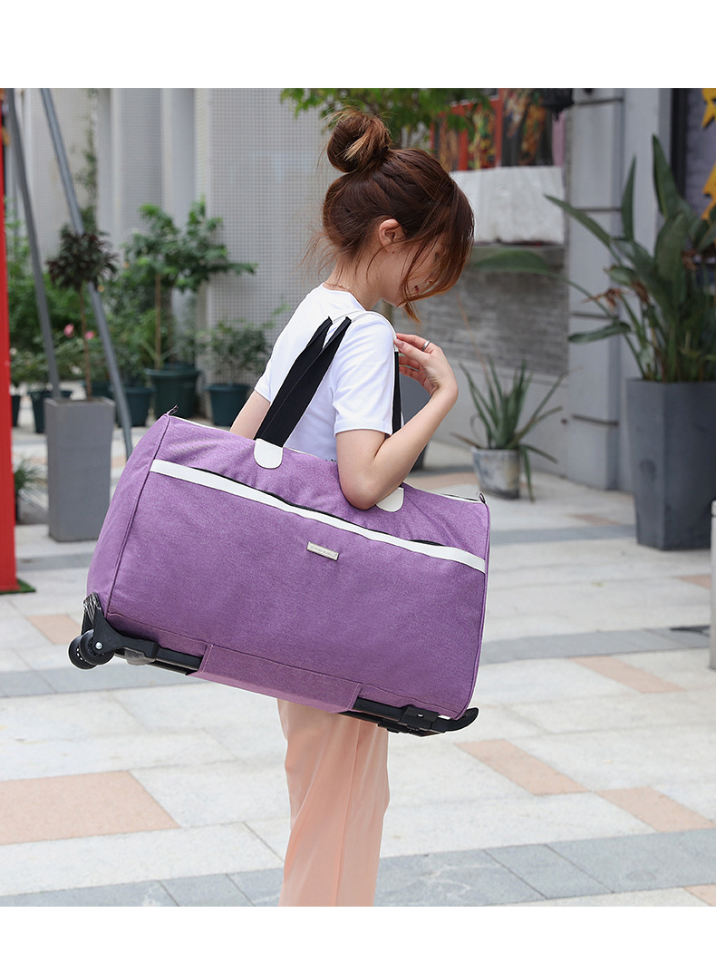 Large-capacity travel bags, waterproof handle bags, business carry-on suitcases, lightweight student accommodation luggage bags, handle storage bags detail image 17