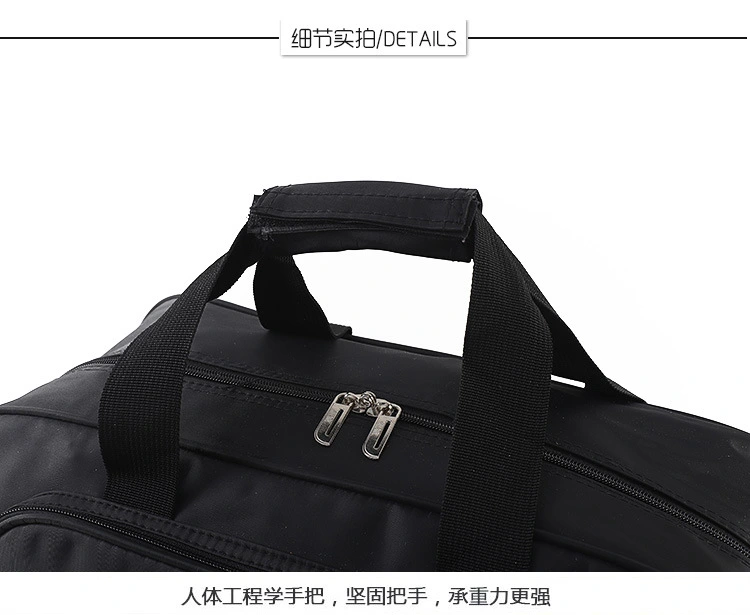 Trendy women's lightweight handle bag, short trip handbag, men's business trip, boarding foldable luggage bag detail image 7