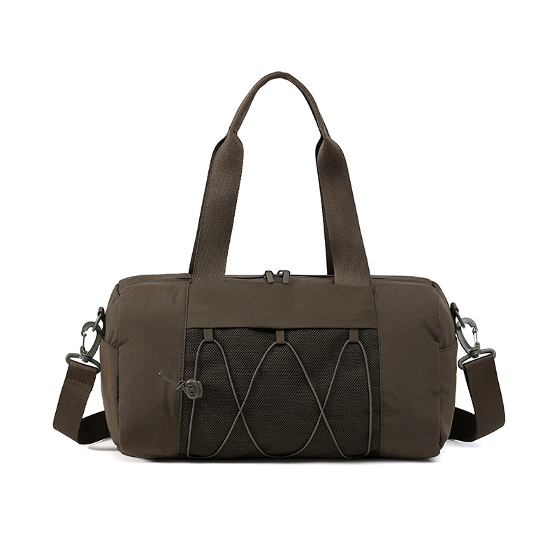 Fashionable sports and fitness bag with dry and wet separation, multi-functional luggage storage bag, hand-held crossbody carry-on travel bag, fitness bag Item Picture