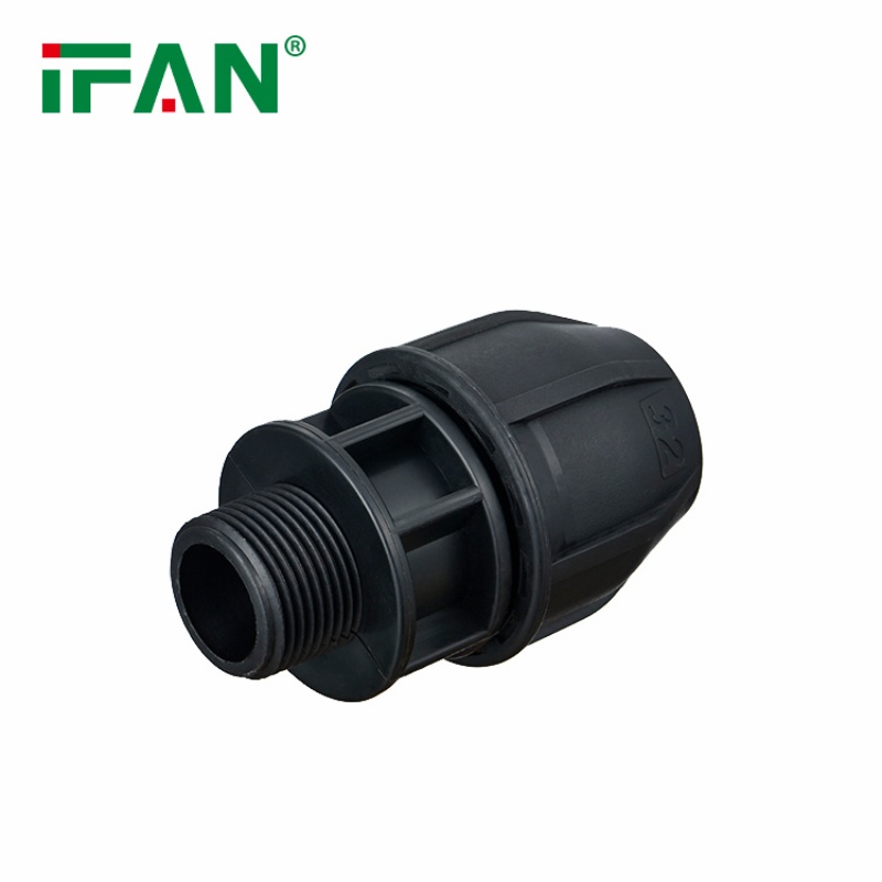 Black IFAN PP Quick-Connect Female Threaded Straight Connect Application Scenario