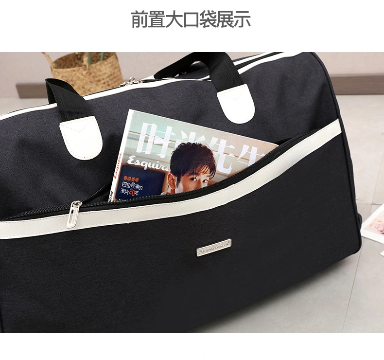 Large-capacity travel bags, waterproof handle bags, business carry-on suitcases, lightweight student accommodation luggage bags, handle storage bags detail image 13