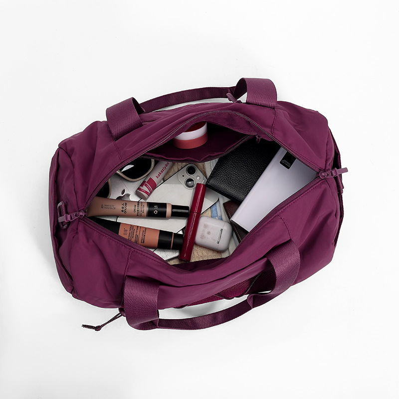 Fashionable sports and fitness bag with dry and wet separation, multi-functional luggage storage bag, hand-held crossbody carry-on travel bag, fitness bag Specification image