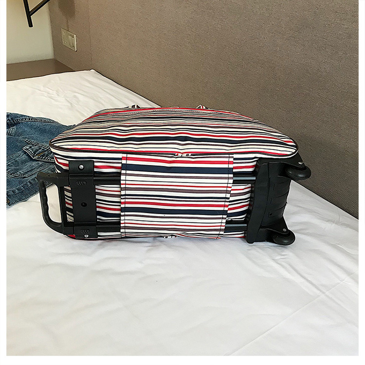 Handle bag, large-capacity carry-on luggage bag, short-distance travel, men's lightweight and foldable boarding bag, women's waterproof roller bag detail image 10