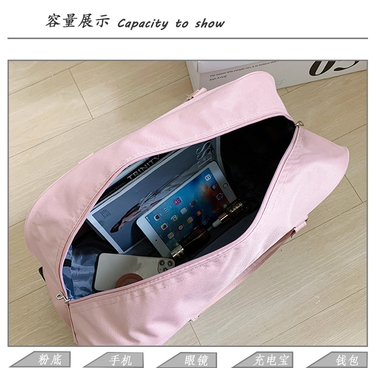 Large-capacity trolley travel bag, short-distance business trip waterproof foldable carry-on suitcase, trolley bag, lightweight carry-on luggage bag detail image 10