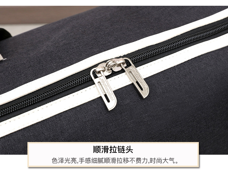Large-capacity travel bags, waterproof handle bags, business carry-on suitcases, lightweight student accommodation luggage bags, handle storage bags detail image 12