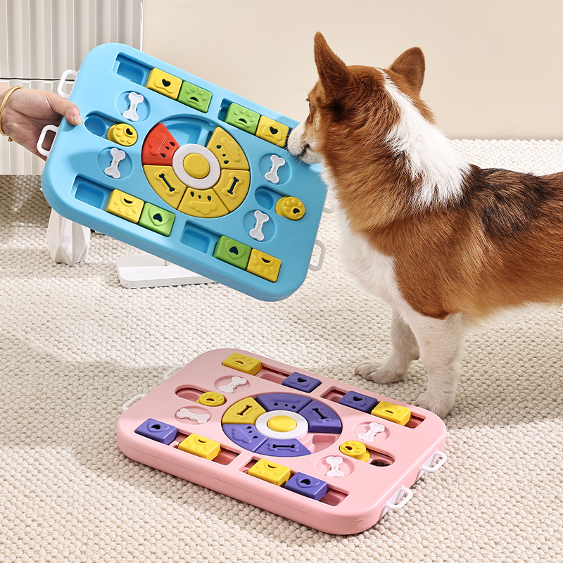 The cross-border best-selling dog toy has been upgraded to a square pet educational feeder, cat toy, cat bowl, dog bowl and pet supplies Application Scenario