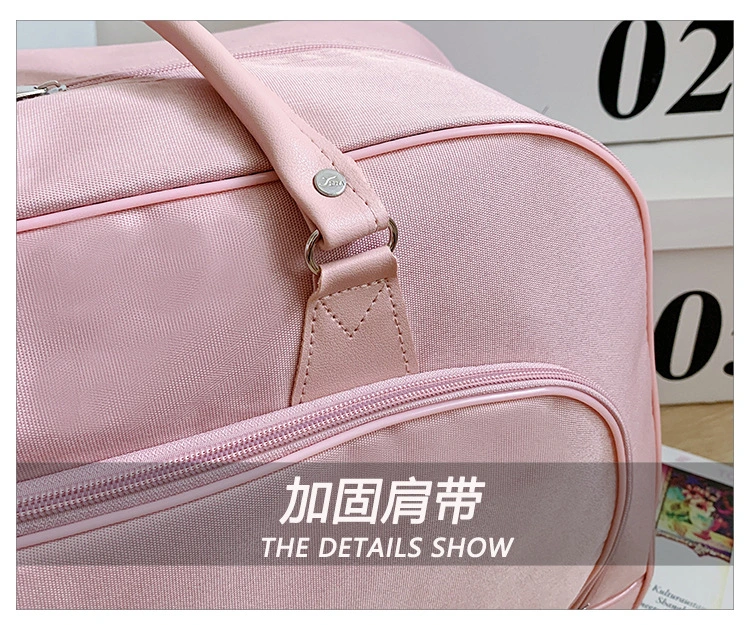 Large-capacity trolley travel bag, short-distance business trip waterproof foldable carry-on suitcase, trolley bag, lightweight carry-on luggage bag detail image 9