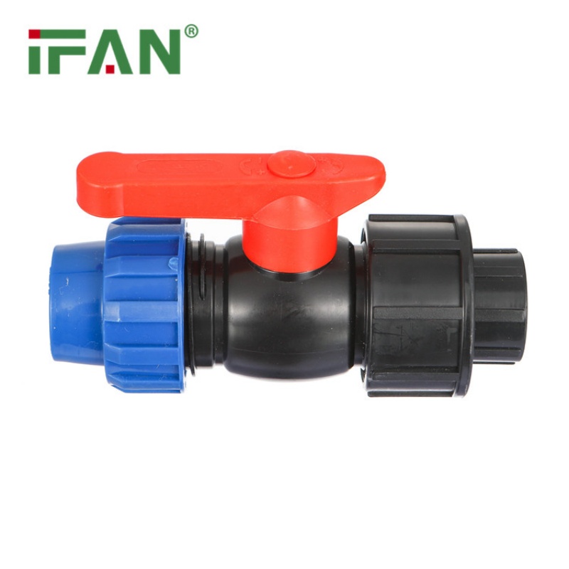 Agricultural Irrigation PP Quick-Connect Plastic Ball Valves