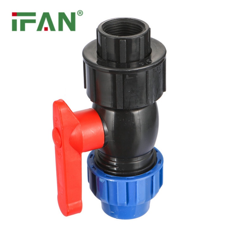Agricultural Irrigation PP Quick-Connect Plastic Ball Valves Specification image