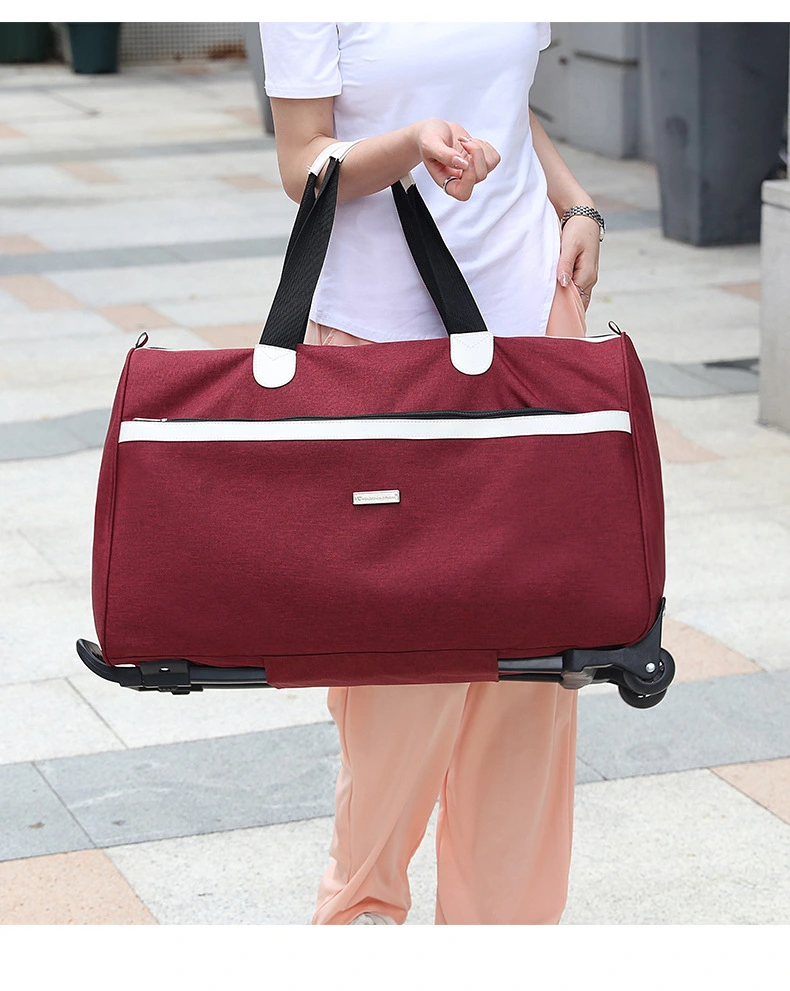 Large-capacity travel bags, waterproof handle bags, business carry-on suitcases, lightweight student accommodation luggage bags, handle storage bags detail image 8