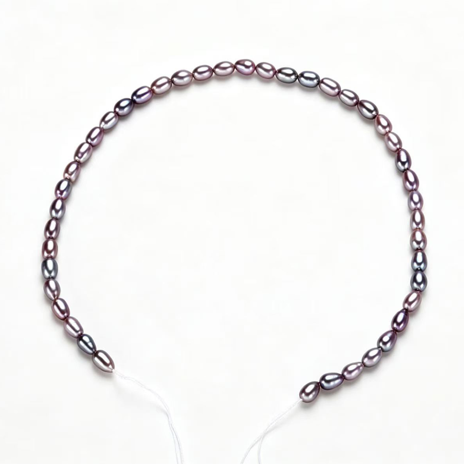 Natural freshwater pearls, 6-7-meter-shaped colored pearl strings, crystal handcrafted strings, glass beads, scattered beads, diy handcrafted material necklaces Item Picture