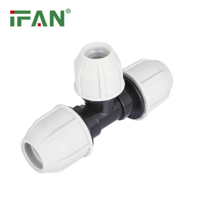 Bulk Purchase of White Plastic Reducing Tees details Picture