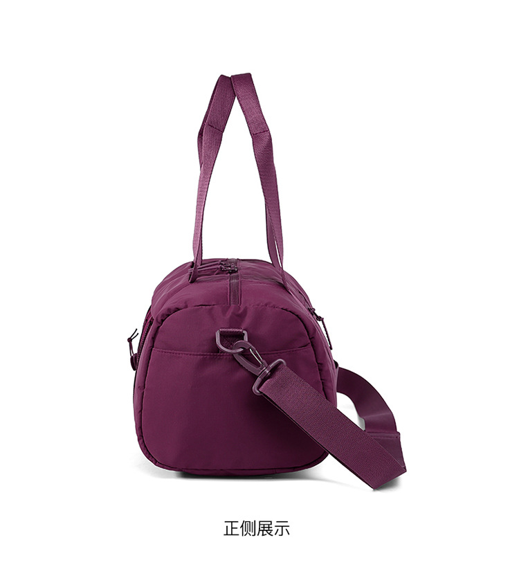 Fashionable sports and fitness bag with dry and wet separation, multi-functional luggage storage bag, hand-held crossbody carry-on travel bag, fitness bag detail image 7