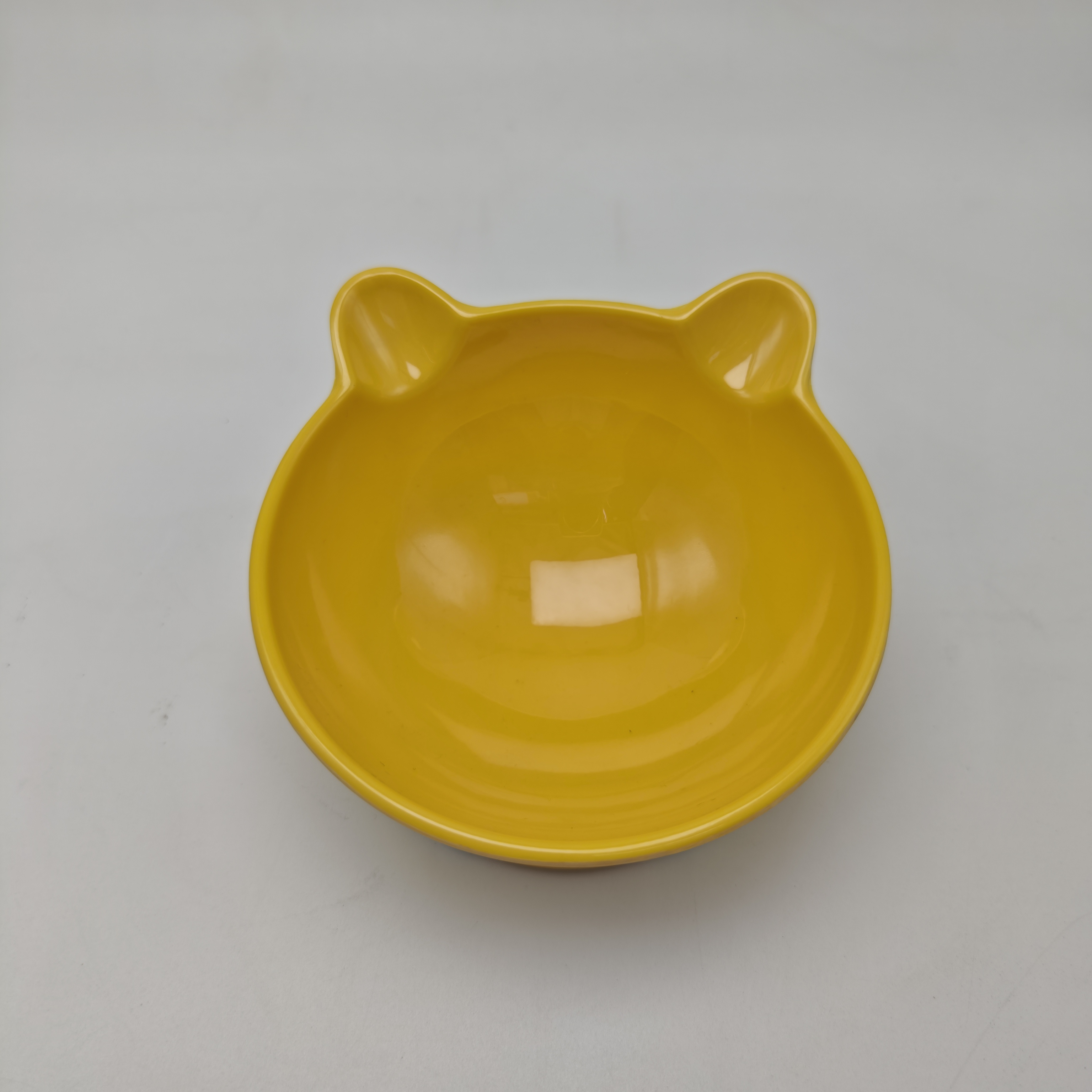 高脚护颈宠物碗高颜值猫食盆可爱狗碗喝水狗碗猫咪罐头碗高脚猫耳单碗 Specification image