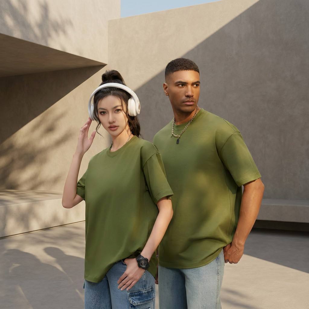 2026 best-selling wholesale clothing, women's clothing, European and American pure cotton T-shirts, printed round-neck advertising shirts, class uniforms, T-shirts, DIY customization, LOGO customization, short-sleeved custom T-shirts Application Scenario