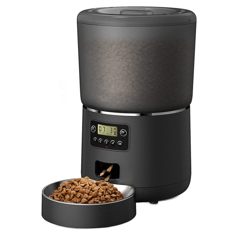 Automatic cat feeder 4L meal doodle APP remote WIFI smart pet feeding, cat and dog supplies feeding Item Picture