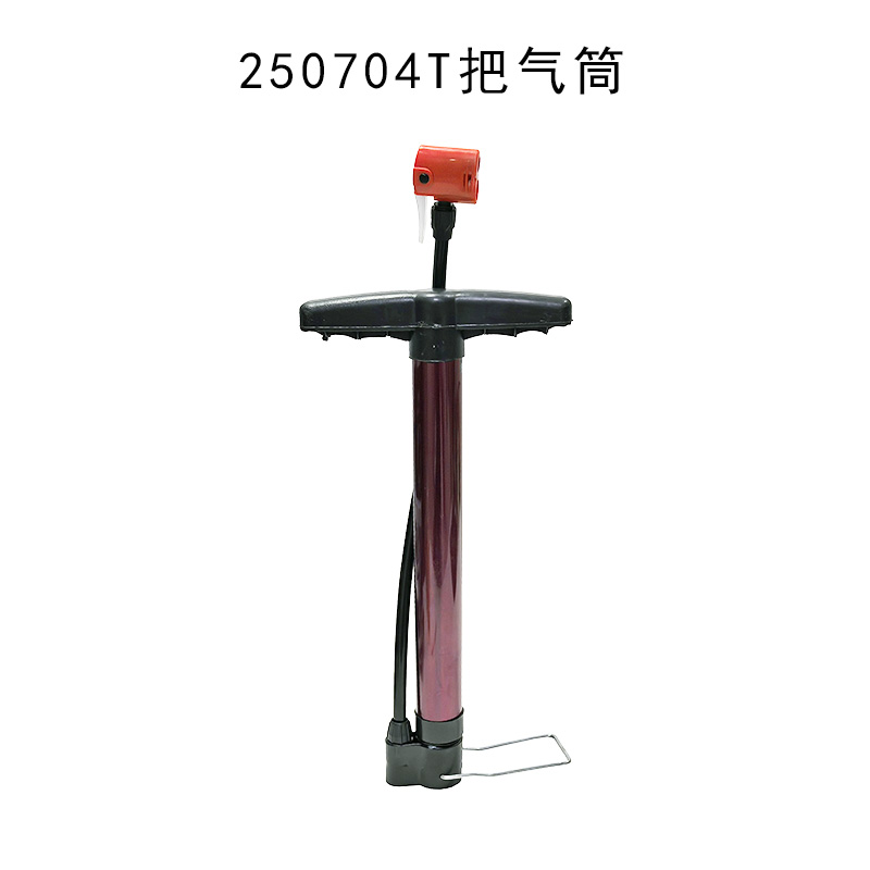 250704T把气筒自行车打气筒电动摩托车山地车打气筒便携单车小落地迷你气筒图