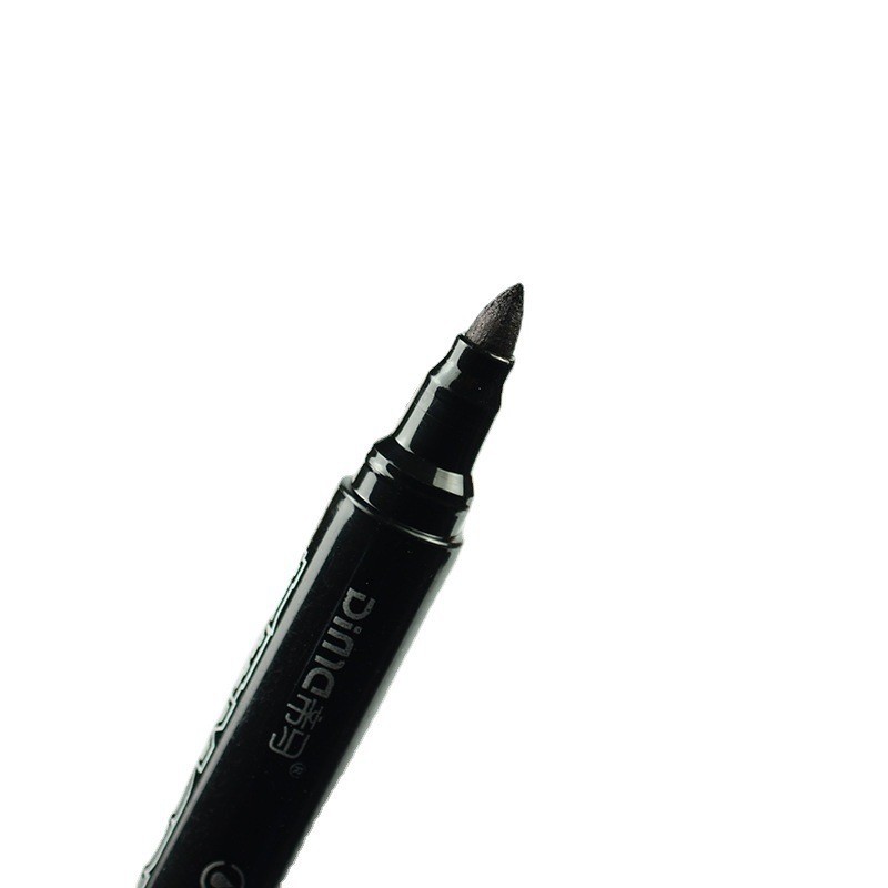 Dima single-head waterproof oil-based marker pen black, blue and red mark pen logistics box head pen express unpacking marker pen Item Picture