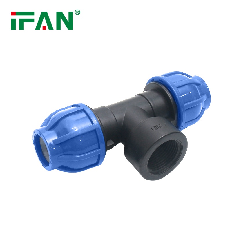 Full-range IFAN PP quick-connect female-threaded tee Item Picture