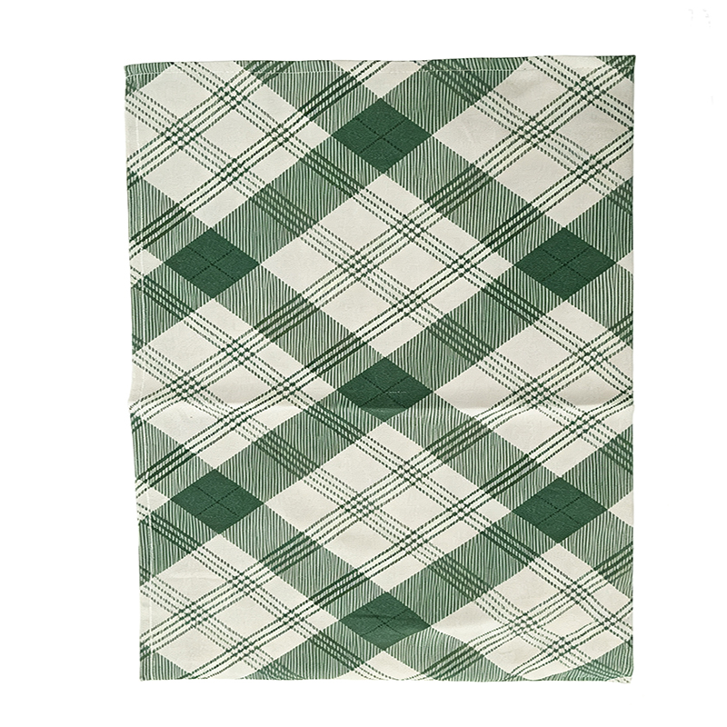 Futian Factory direct sales pure cotton tea towels, high-end absorbent tablecloths, cotton and linen fabric rags, cross-border stock wholesale pic 4