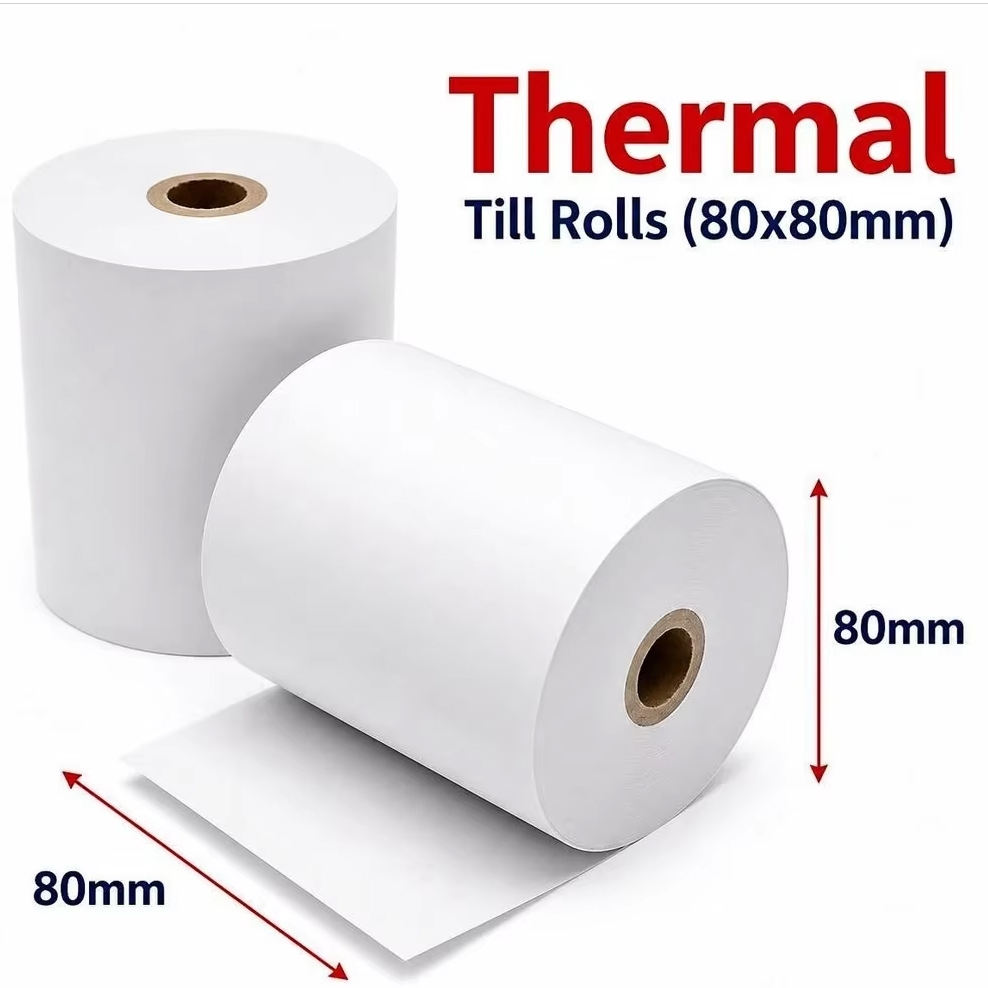 热敏收银纸Thermal Paper80x80小票纸POS纸