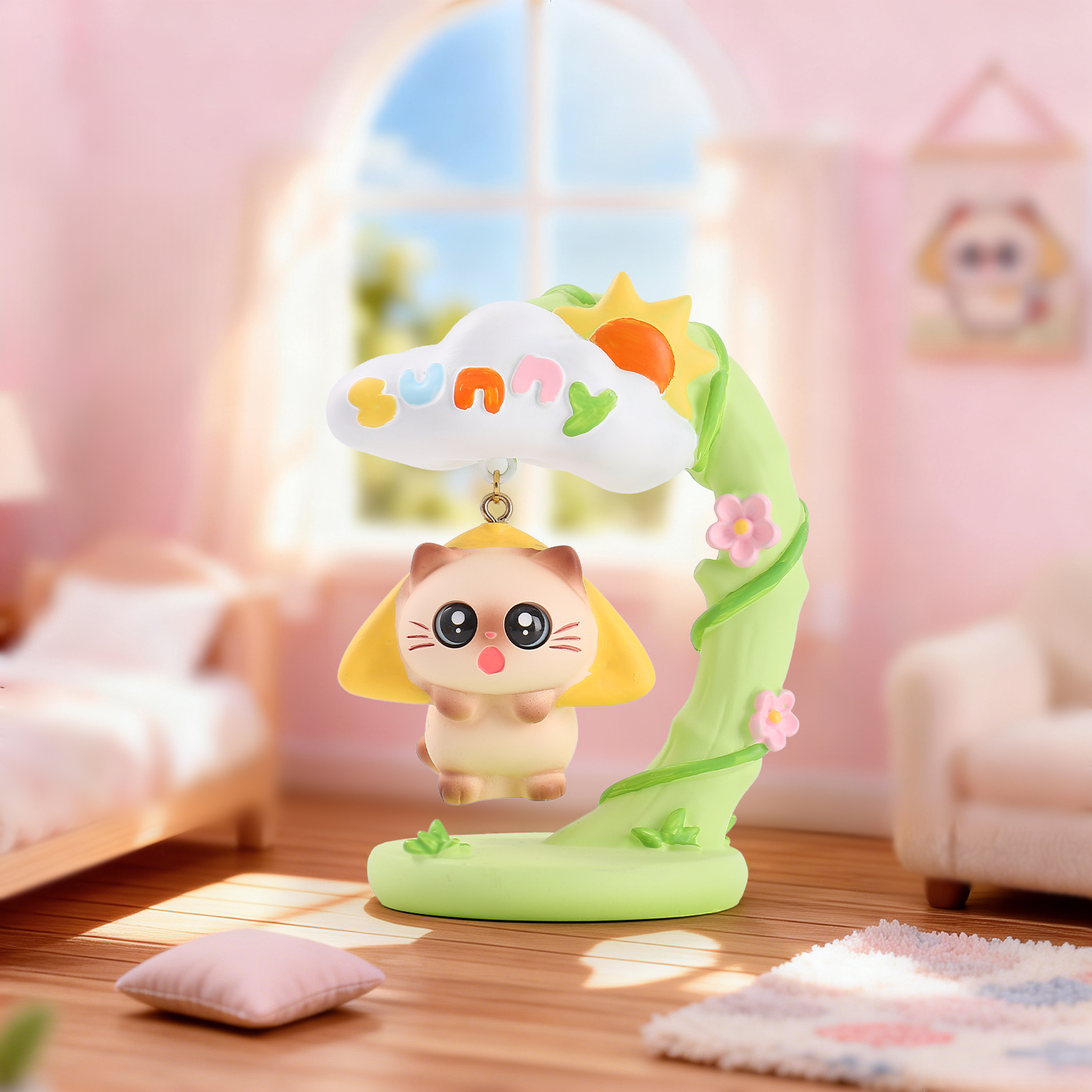Exquisite desktop ornaments, My Meow Meow Little World blind box, soft and cute cat figurines, beautiful and healing children's gifts Application Scenario