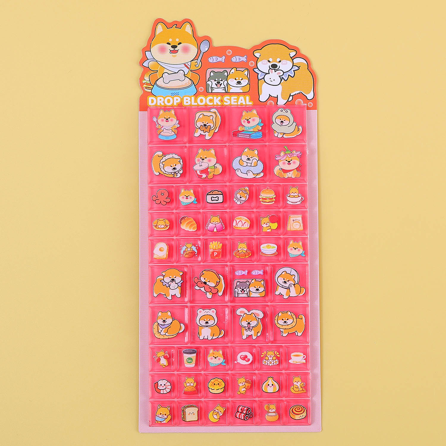 CY-SS20卡通方块浮雕贴