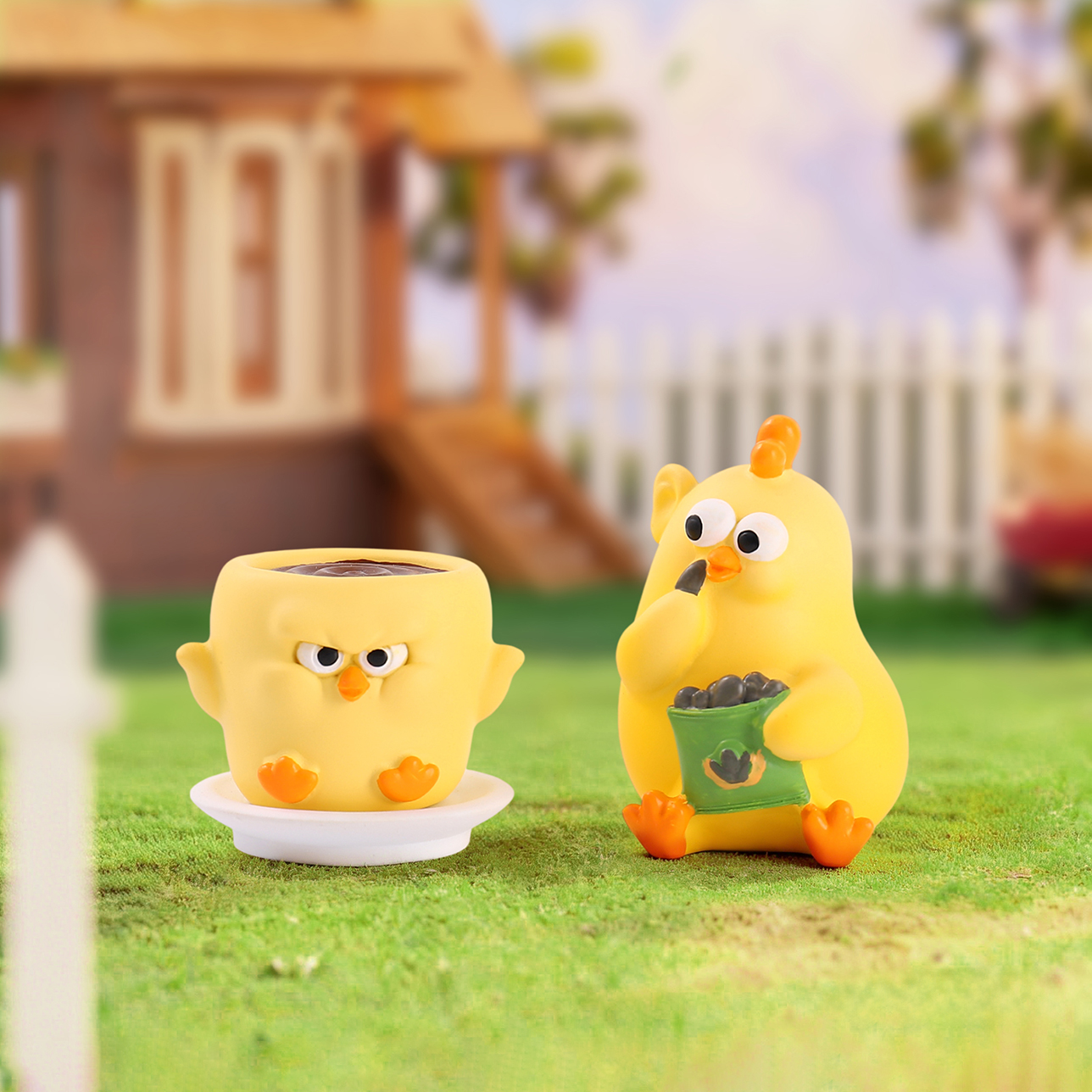 Creative desktop ornaments, Xiaoji's confusing Behavior Grand Prize Blind Box, Funny and fun, cute handicrafts, high appearance level, stress-relieving children's toys Specification image