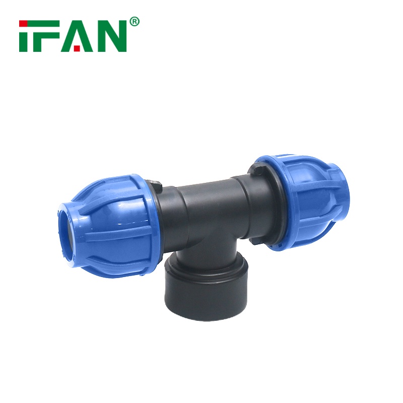 Full-range IFAN PP quick-connect female-threaded tee Specification image