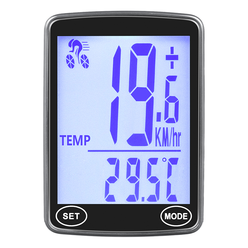 YE100-A bicicleta medidor de código inalámbrico chino e inglés pantalla grande touch inalámbrico retroiluminado a prueba de agua mountain bike medidor de código odómetro medidor de velocidad Specification image