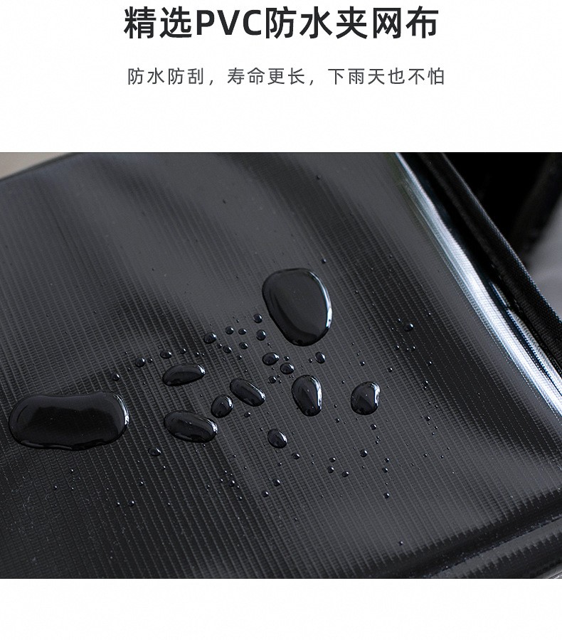  240725外卖箱黑色铝箔保温袋外卖配送箱外卖保温包车载储物加厚整理箱大容量便携冷藏箱户外送餐包详情7