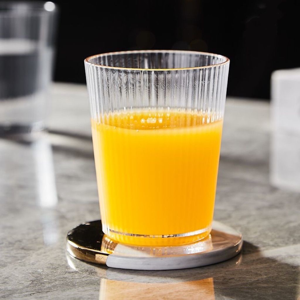 Transparent striped tempered glass cups, tea cups, water cups, beverage cups, high borosilicate heat-resistant glass cups Item Picture