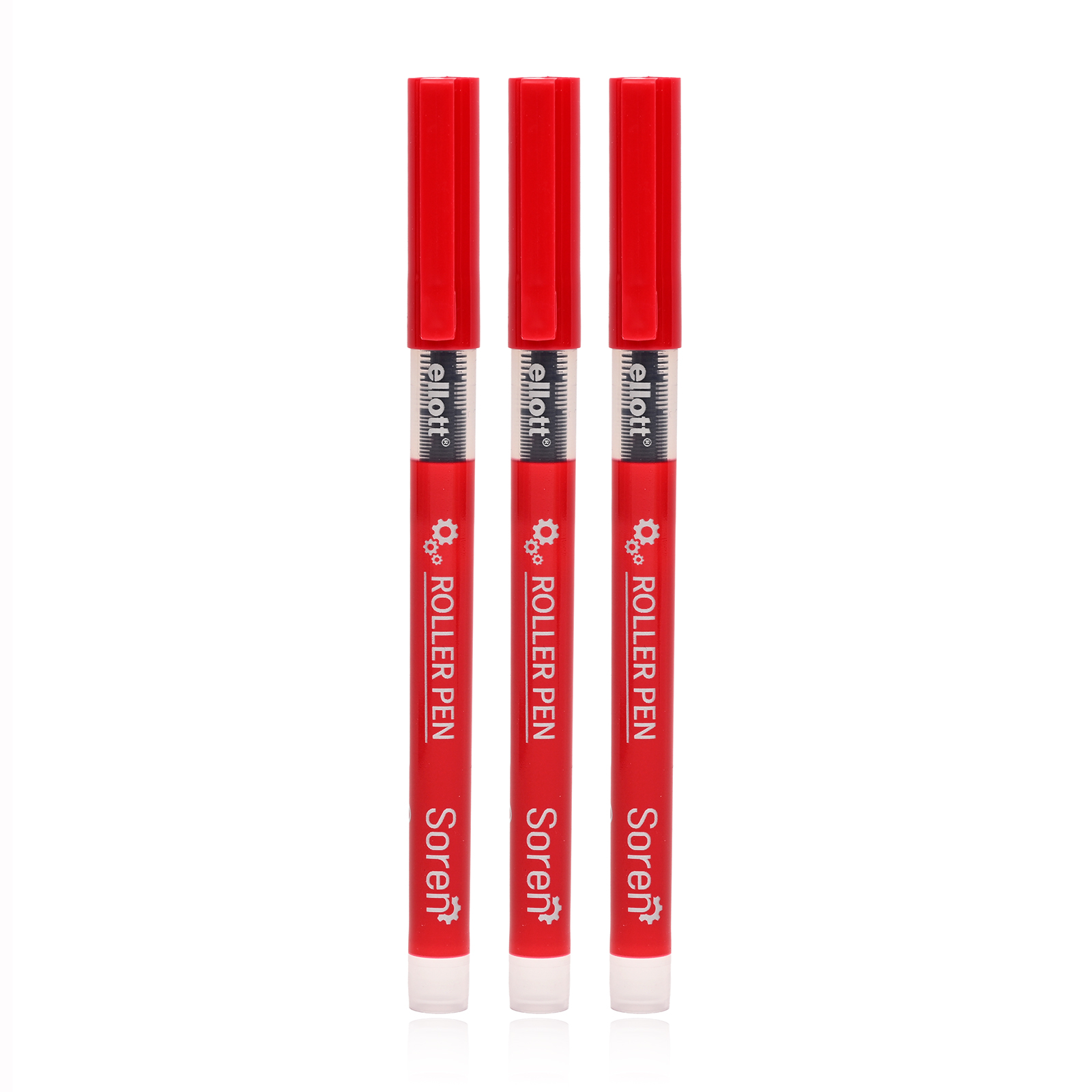 ET-295 linear ballpoint pen in red details Picture
