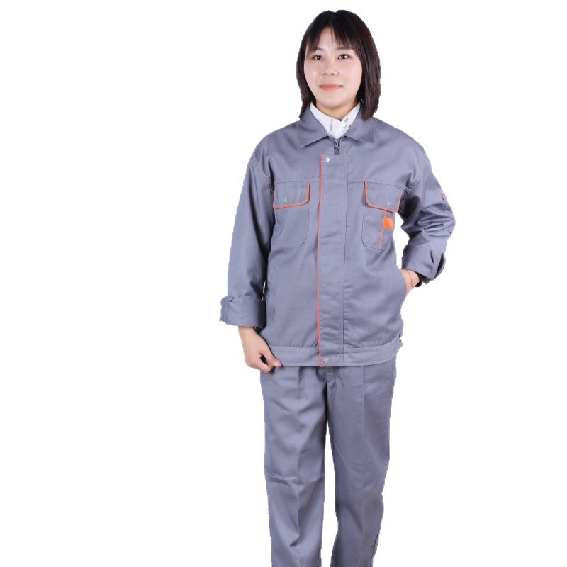 Work clothes, spring and autumn wear, summer wear, labor protection wear, all-polyester, polyester-cotton, polyester-twill, polyester-silk, cotton, auto repair, construction and decoration clothing