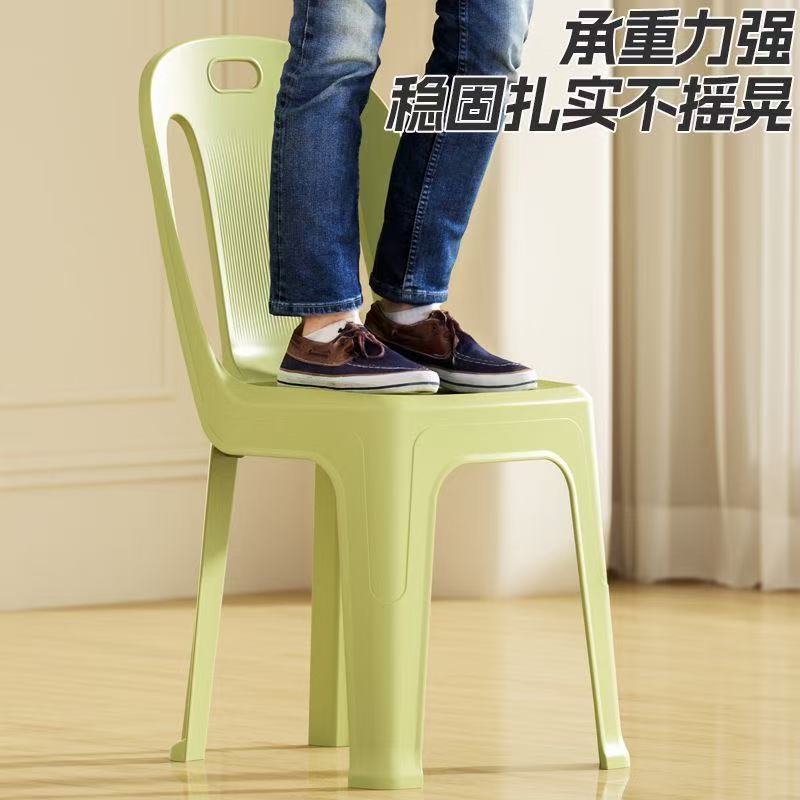 椅子/凳子/板凳塑料/折叠靠背椅/塑料桌椅细节图