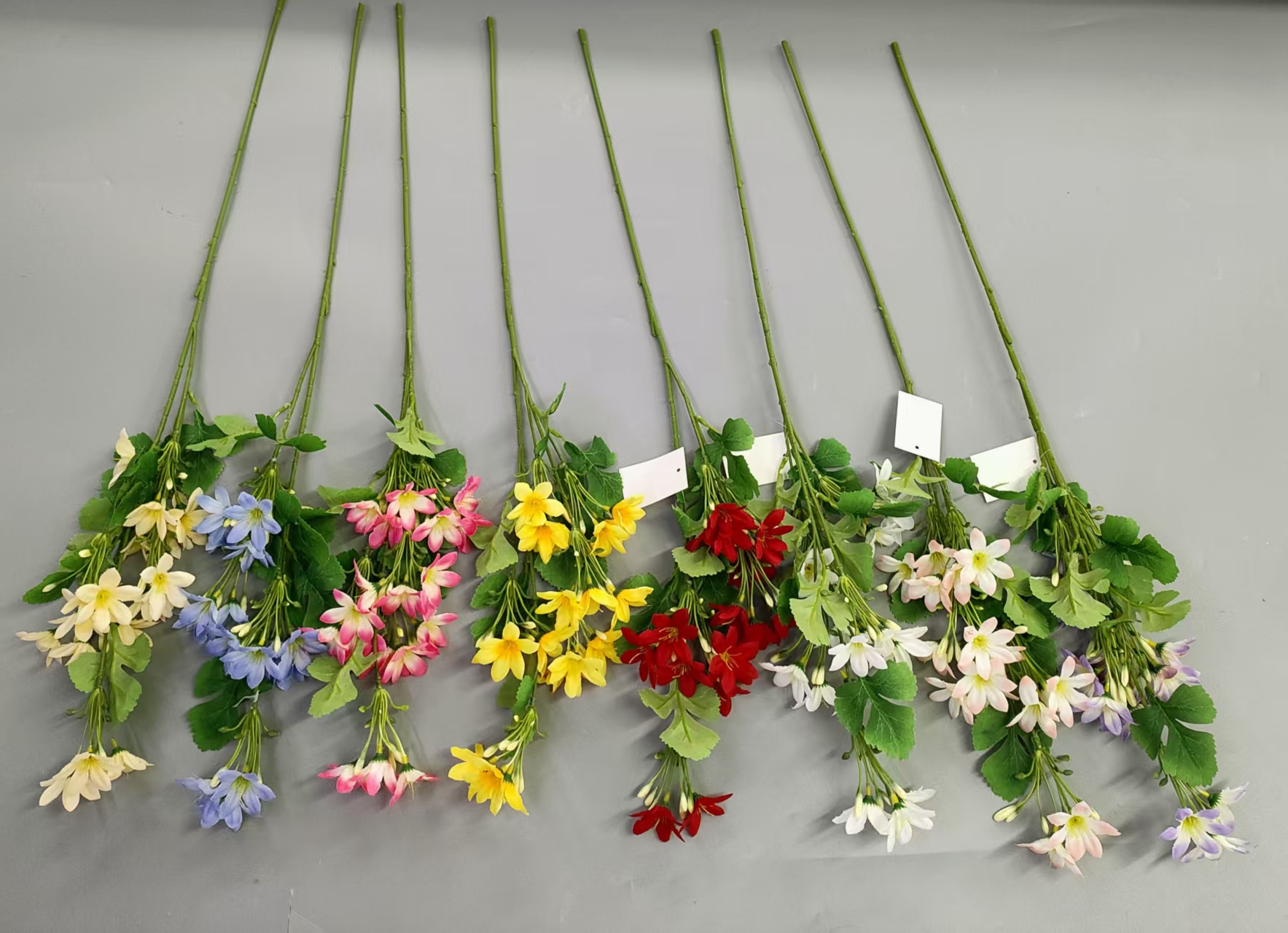 仿真花假花盆景单支小百合装饰摆件品